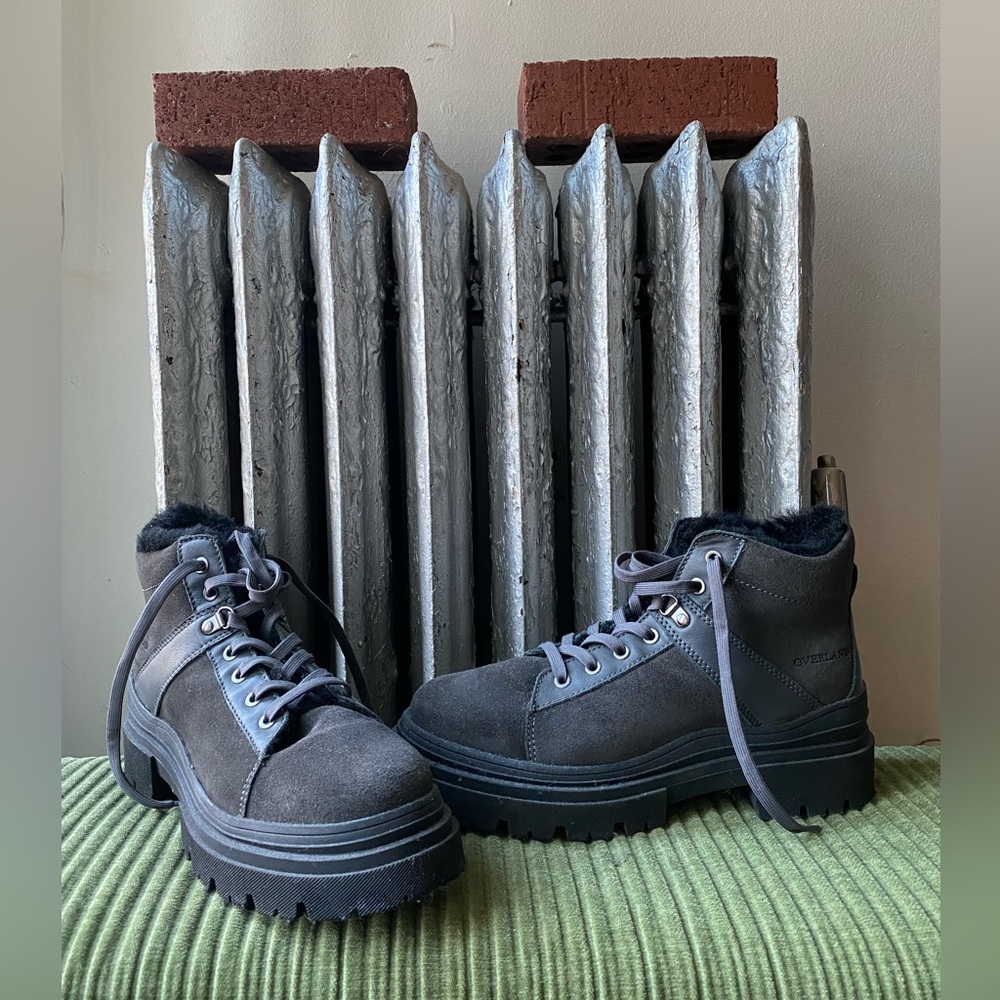 Overland Gray Winter Boots
